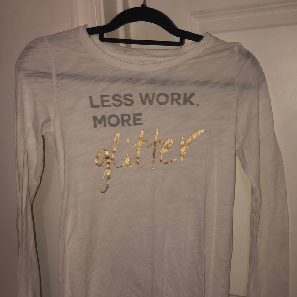 aerie long sleeve graphic soft tee